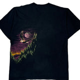 Hazelwood Single Stitch T-Shirt - XL Black Cotton