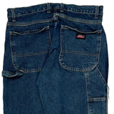 Dickies Carpenter Jeans - 34W 31L Blue Cotton