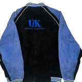 University Of Kentucky Unbranded College Varsity Jacket - XL Black Suede