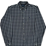 Ralph Lauren Checked Shirt - Medium Blue Cotton