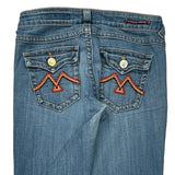 Vigoss Boot Cut Jeans - 28W UK 6 Blue Denim