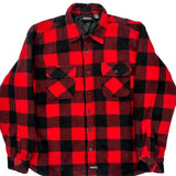 Dickies Checked Jacket - XL Red Polyester