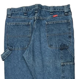 Wrangler Carpenter Jeans - 36W 32L Blue Cotton Blend