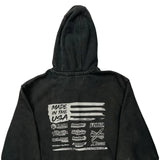 Alcom Carhartt Graphic Hoodie - Large Black Cotton