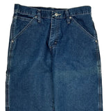 Wrangler Carpenter Jeans - 30W 30L Blue Cotton Blend