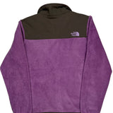The North Face Fleece Jacket - Small Brown Polyester
