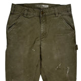 Carhartt Carpenter Trousers - 32W 32L Brown Cotton