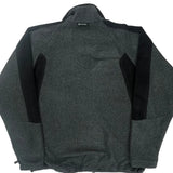 Columbia Fleece Jacket - Large Gray Polyester