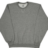 Blank Fruit Of The Loom Sweatshirt - Large Grey Cotton