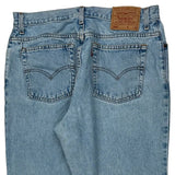 Levis 550 Jeans - 34W US 12 Light Wash Cotton