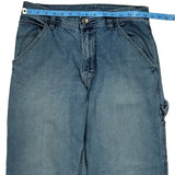 Unbranded Carpenter Jeans - 31W 30L Light Wash Denim