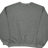 Starter Sweatshirt - Large Gray Cotton Blend