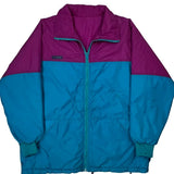 Columbia Windbreaker - XL Blue Nylon