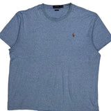 Polo By Ralph Lauren T-Shirt - XL Blue Cotton