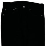 Levis 501 Jeans - 33W 32L Black Cotton