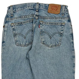 Levis 550 Jeans - 28W 29L Light Wash Cotton