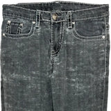 True Religion Contrast Stitch Jeans - 35W 30L Grey Cotton