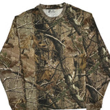 Realtree Camo Long Sleeve T-Shirt - 2XL Camo Cotton