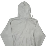 Reverse Weave Champion Spellout Hoodie - Large White Cotton