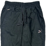 Puma Track Pants - Large Black Polyester