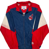 Cleveland Indians Starter Mlb Windbreaker - XL Blue Polyester
