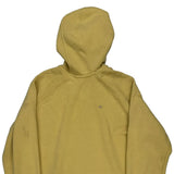 Carhartt Hoodie - Large Yellow Cotton Blend
