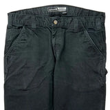 Carhartt Carpenter Trousers - 35W 30L Black Cotton