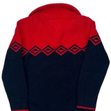 Age 4-5 Tommy Hilfiger 1/4 Zip - XS Navy Cotton