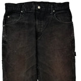 Dickies Carpenter Pants - 32W 30L Black Cotton