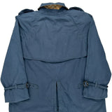 Burberry Trench Coat - XL Blue Cotton
