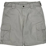 Carhartt Cargo Shorts - 34W 10L Gray Cotton