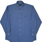 Yarmouth Ralph Lauren Shirt - Medium Blue Cotton
