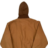 Integrity From Marvin Windows And Doors Tri-Mountain Bomber Jacket - Large Brown Cotton Blend