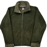 Synchilla Patagonia Fleece Jacket - Medium Green Polyester