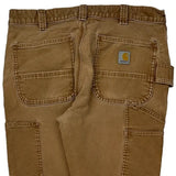 Carhartt Carpenter Pants - 33W 31L Brown Cotton