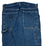 Wrangler Carpenter Jeans - 33W 30L Blue Denim