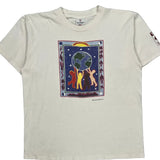 Alore Graphic T-Shirt - Large White Cotton
