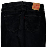 501 Levis Jeans - 34W 30L Black Cotton
