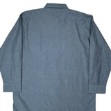 Dickies Shirt - XL Blue Cotton Blend