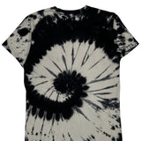Stranger Things Netflix Tie-Dye T-Shirt - Small Black & White Cotton
