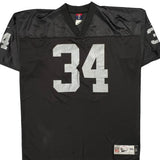 Raiders Reebok Football Football Jersey - 2XL Black Nylon