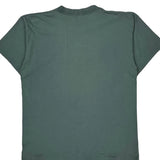 Single Stitch Timber Wolf Anvil T-Shirt - Large Green Cotton