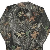 Mossy Oak Camo Long Sleeve T-Shirt - XL Camo Cotton