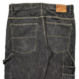 Nyc Carpenter Pants - 38W 32L Black Cotton