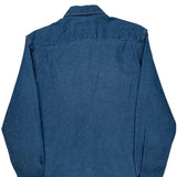 Wrangler Denim Shirt - Medium Blue Cotton