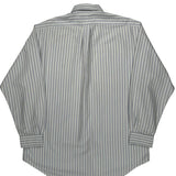 Ralph Lauren Striped Shirt - Large Blue Cotton