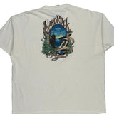 San Juan Hard Rock Cafe T-Shirt - 2XL White Cotton