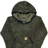 Age 8-10 Carhartt Fleece - Small Green Polyester