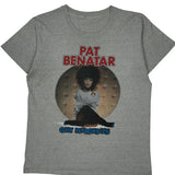Get Nervous Tour 82-83 Pat Benatar Single Stitch T-Shirt - Large Grey Cotton