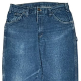 Dickies Double Knee Carpenter Jeans - 32W 32L Blue Cotton